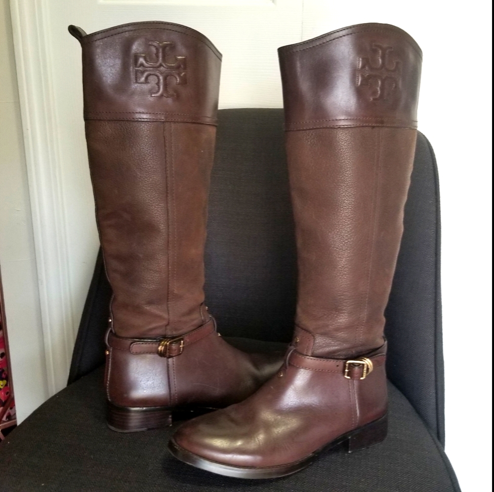Tory Burch Simone riding boots